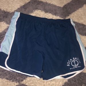 NWOT boca raton running shorts